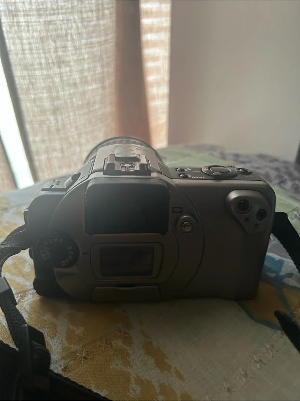 Vintage Canon Silver EOS IX Camera with Zoom Lens